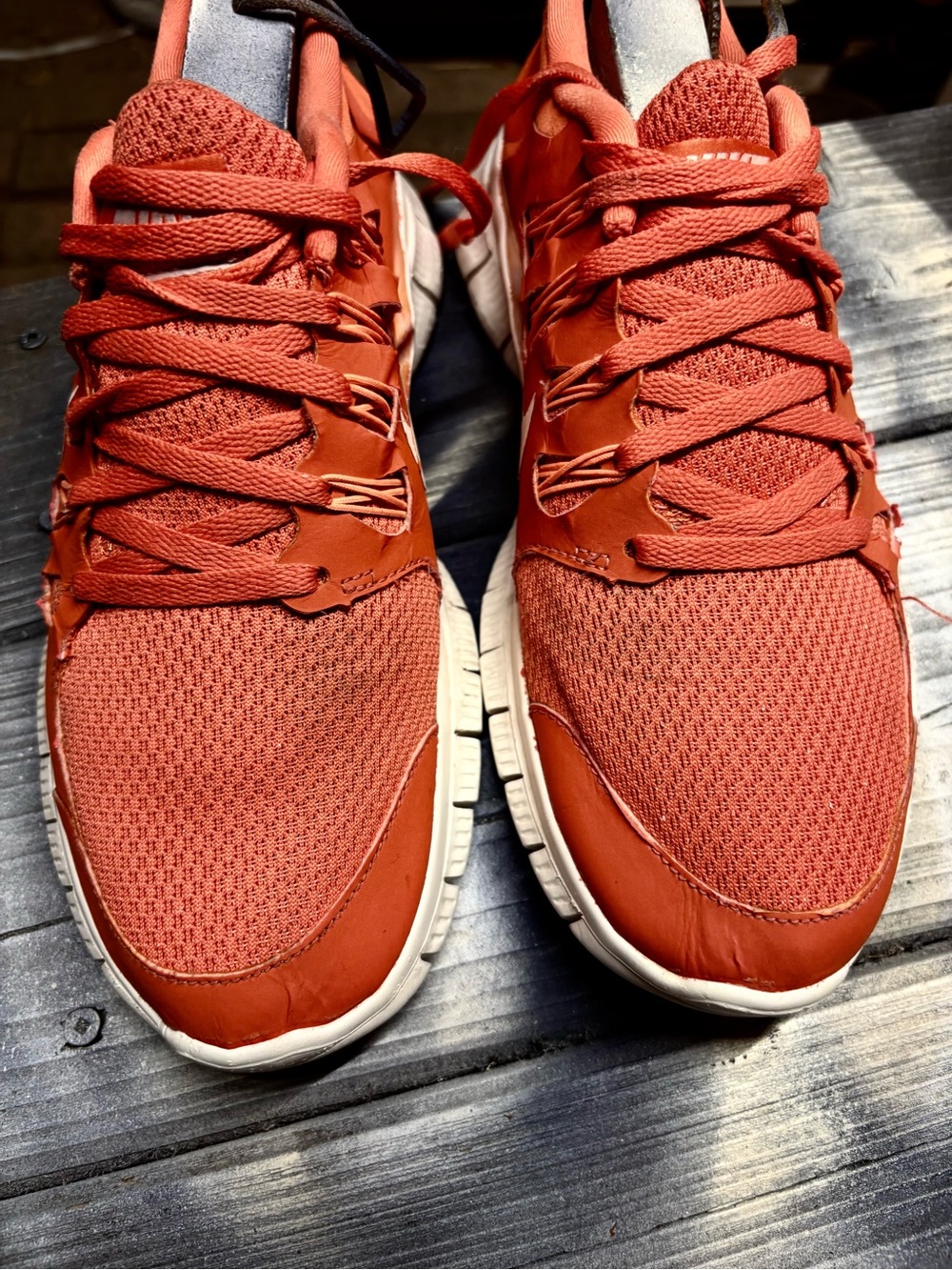 Nike Free Run 5.0 orange & red sneakers in US 8running #trainers